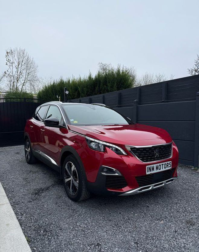 Peugeot 3008  Rouge de 2018