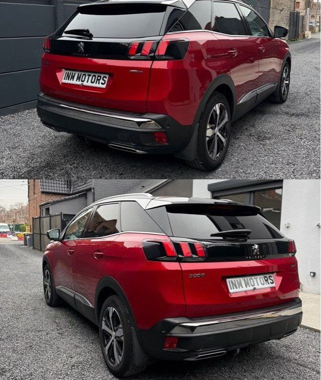Peugeot 3008  Rouge de 2018