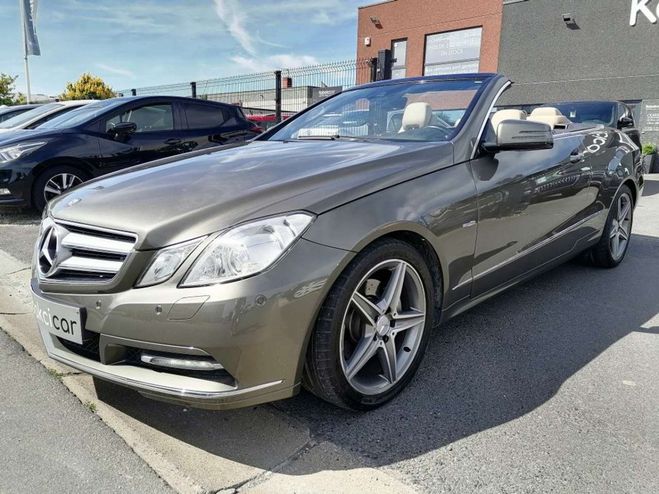 Mercedes Classe E 220 CDI Cabrio Avantgarde-CUIR-NAVI-CLIM Brun M�tallis� de 