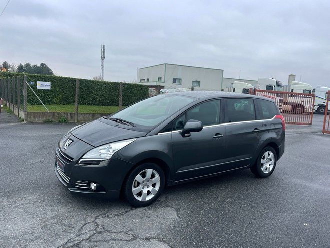 Peugeot 5008 1.6 hdi 110 cv premium ct ok garantie 12 Gris Anthracite de 2009