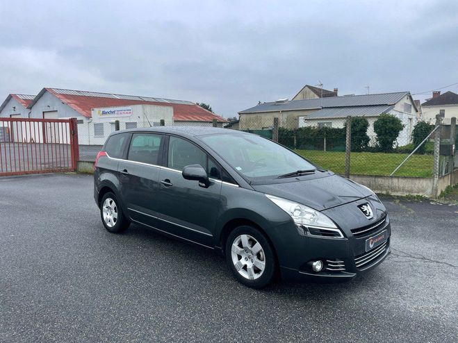 Peugeot 5008 1.6 hdi 110 cv premium ct ok garantie 12 Gris Anthracite de 2009