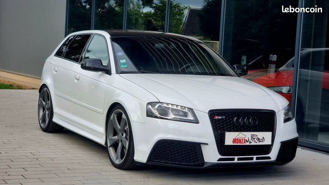 Audi RS3 SPORTBACK 2.5 TFSI 340CH QUATTRO S TRONI Blanc de 2012