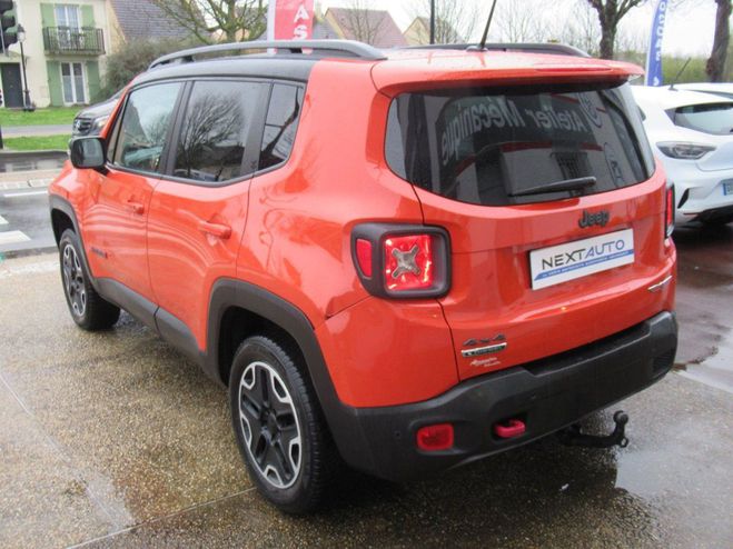 Jeep Renegade 2.0 MULTIJET S&S 170CH TRAILHAWK 4X4 BVA Orange de 2015