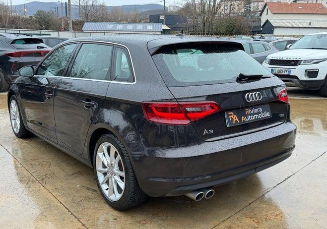 Audi A3 Sportback (8V) 2.0 TDI 150Cv Ambition Lu Marron de 2013