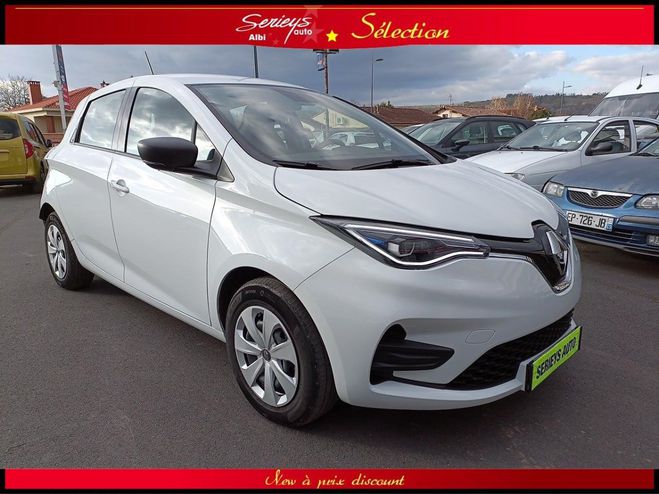 Renault Zoe LIFE 52 KW - PAS DE LOCATION DE BATTERIE BLANC de 2021