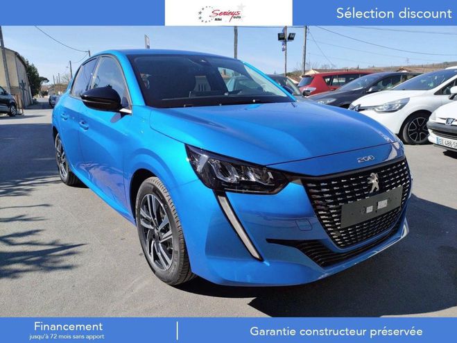 Peugeot 208 ALLURE PACK 1.2 TURBO 100 CAMERA AR+MAIN BLEU VERTIGO NACRE de 2023