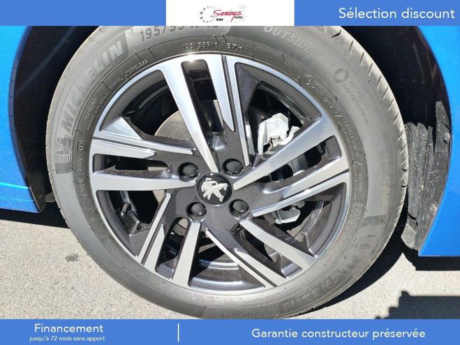 Peugeot 208 ALLURE PACK 1.2 TURBO 100 CAMERA AR+MAIN BLEU VERTIGO NACRE de 2023