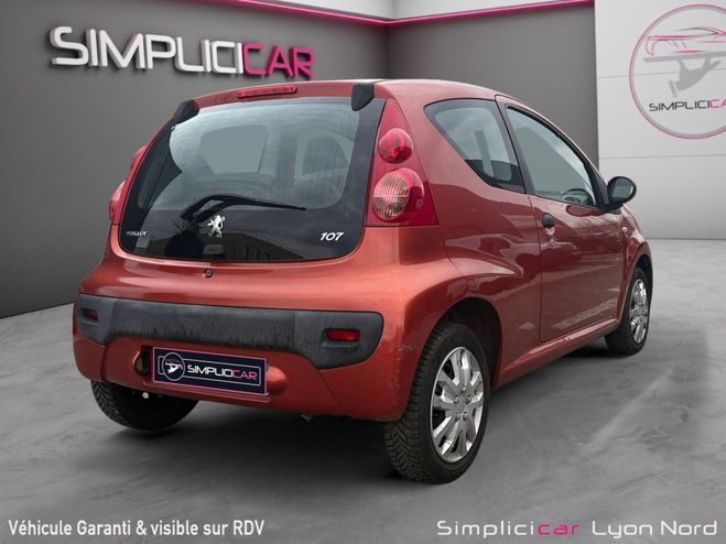 Peugeot 107 1.0e 12V 68ch BLUE LION Urban Orange de 2010