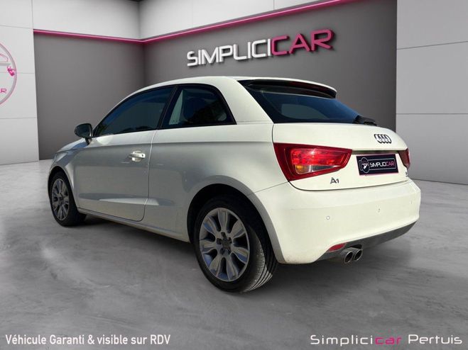 Audi A1 1.4 TFSI 122 Attraction toit ouvrant pan Blanc de 2011