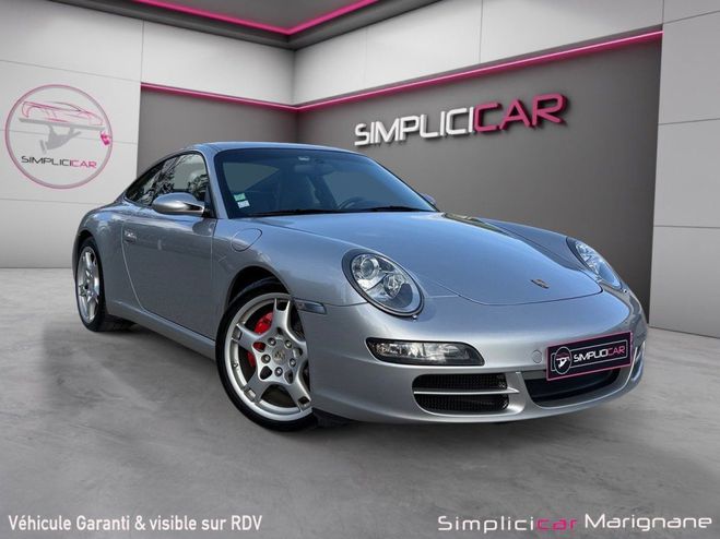 Cliquer pour voir la photo suivante Porsche 911 3.8 355cv CARRERA S garantie 12 mois son Gris Nacre de 2004