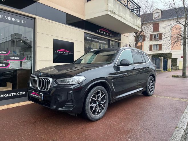 BMW X3 G01 LCI sDrive 18d 150ch BVA8 M Sport // Noir de 2022