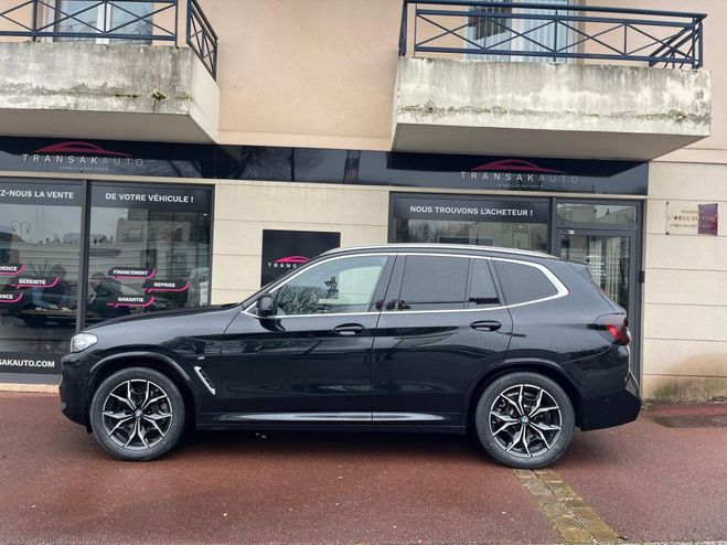 BMW X3 G01 LCI sDrive 18d 150ch BVA8 M Sport // Noir de 2022