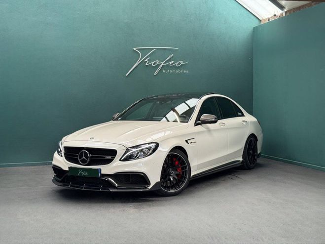 Mercedes Classe C C63 S V8 510 l Pack Carbone l 360 l Echa BLANC de 2015
