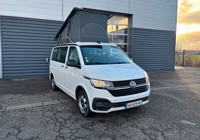 Cliquer pour voir la photo suivante Volkswagen California VW T6.1 Coast 2.0L Tdi 150Ch Blanc auto Blanc de 2021