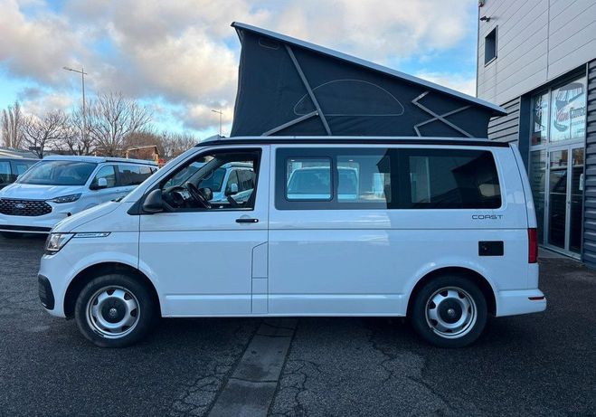 Volkswagen California VW T6.1 Coast 2.0L Tdi 150Ch Blanc auto  Blanc de 2021