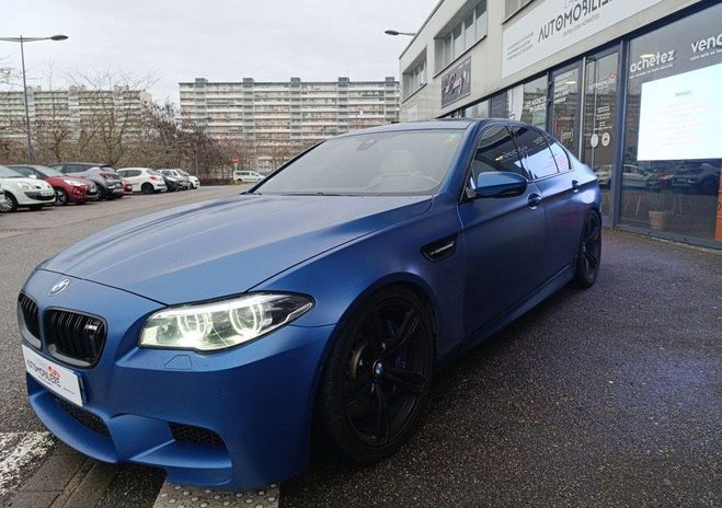 BMW M5 (F10) 4.4 Turbo V8 DKG7 560 cv Bo�te aut Bleu de 2012
