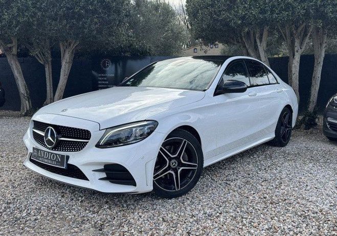 Mercedes Classe C 200 D 160CH AMG LINE 9G-TRONIC Blanc de 2021