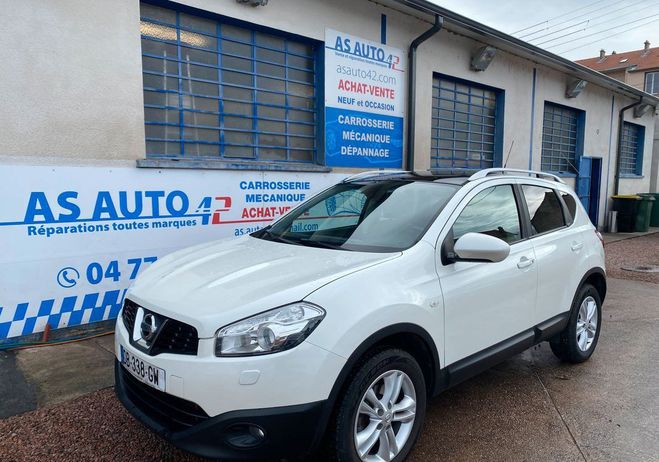 Nissan Qashqai 1.6 dci 130ch tekna garantie 3 mois Blanc de 2013