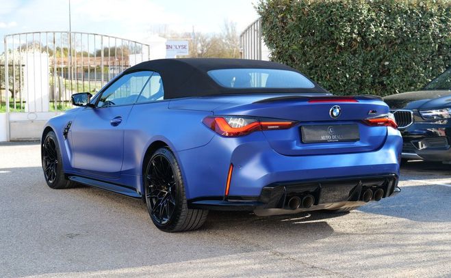 BMW M4 competition g83 cabriolet 3.0 510 ch xdr Bleu de 2022
