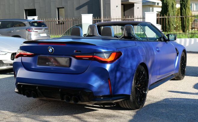 BMW M4 competition g83 cabriolet 3.0 510 ch xdr Bleu de 2022