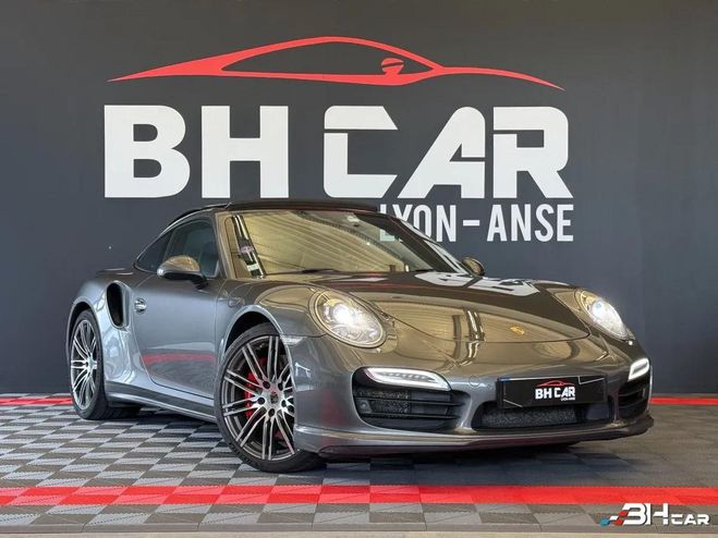 Cliquer pour voir la photo suivante Porsche 911 COUPE 3.8 TURBO 520 PDK BVA Gris de 2014