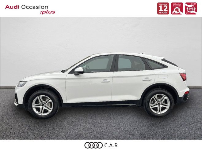 Audi Q5 Sportback 50 TFSIe 299 S tronic 7 Quattr Blanc de 2022