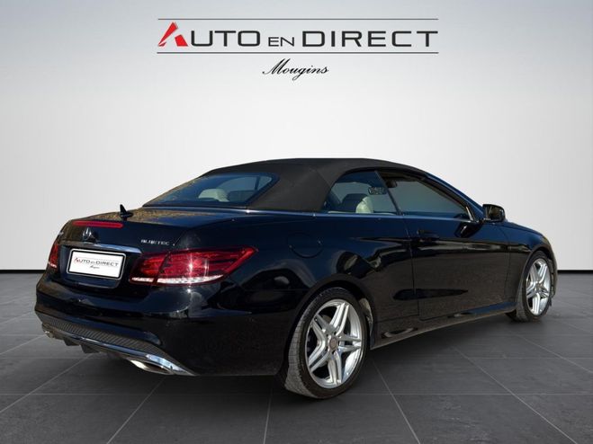 Mercedes Classe E Cabriolet 350 BlueTec - BVA 9G-Tronic -F NOIR de 2014