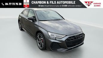  Voir d&eacute;tails -Audi A3 Sportback NOUVELLE 45 TFSI E HYBRIDE REC &agrave;  La Grand-Croix (42)