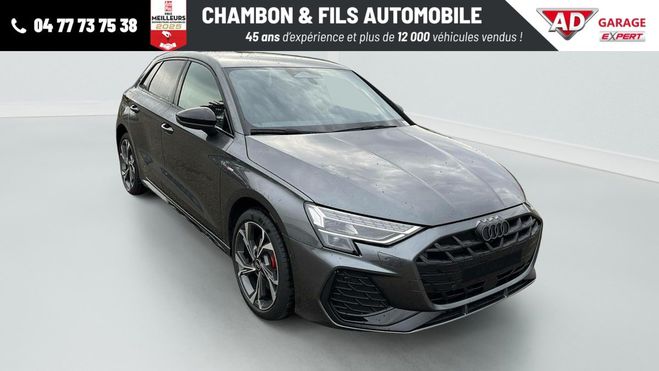 Audi A3 Sportback NOUVELLE 45 TFSI E HYBRIDE REC Noir de 2025