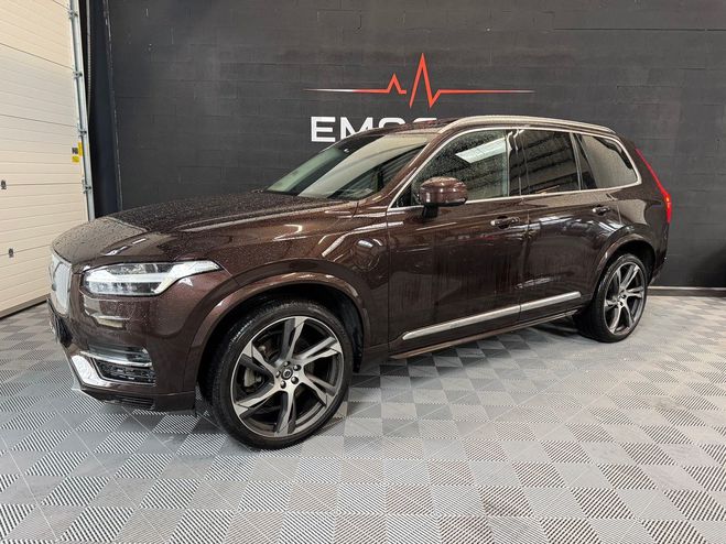 Volvo XC90 T8 Twin Engine 320   87ch Inscription Lu Marron de 2018
