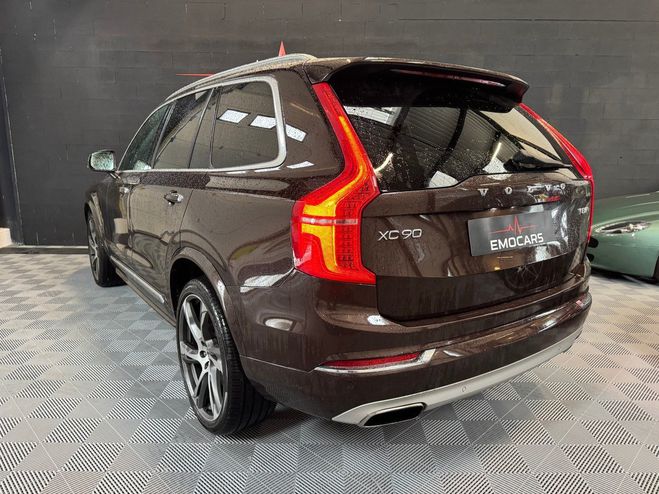 Volvo XC90 T8 Twin Engine 320   87ch Inscription Lu Marron de 2018