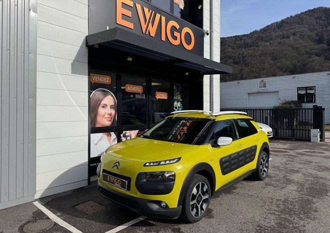 Cliquer pour voir la photo suivante Citroen C4 Cactus 1.2l 82ch feel edition courroie ok camer Jaune de 2015