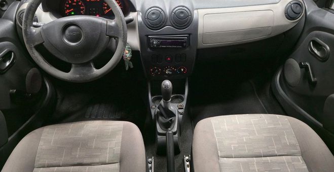 Dacia Logan 1.2 gpl 75 Blanc de 2012