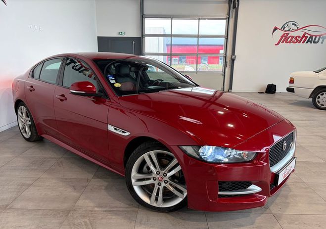 Jaguar XE 2.0 D 180cv R-SPORT-BVA-2015 Rouge de 2015