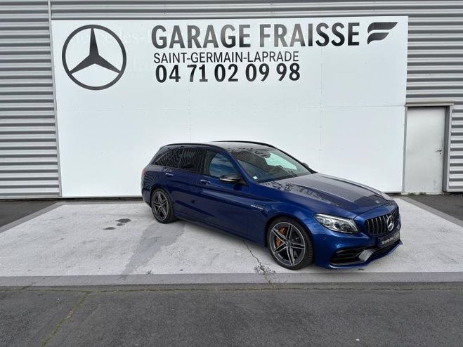 Mercedes Classe C Break 63 AMG S 510ch 4Matic Speedshift M Bleu Brillant de 2019