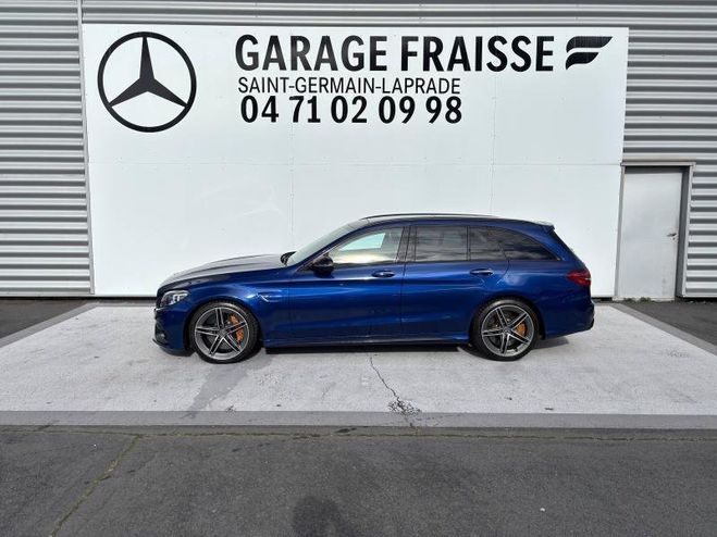 Mercedes Classe C Break 63 AMG S 510ch 4Matic Speedshift M Bleu Brillant de 2019