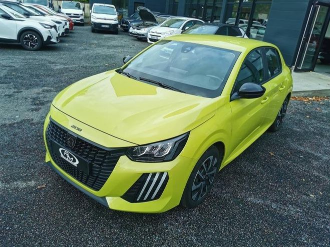 Peugeot 208 1.2 PureTech 100ch S&S Active Jaune de 2024