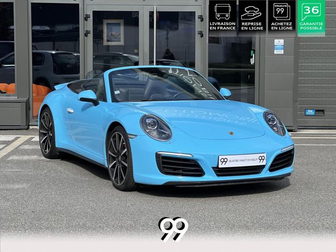 Porsche 911 991 COUPE Carrera 4S - Pack sport chrono BLANC CARRARA METALLISEE de 2016