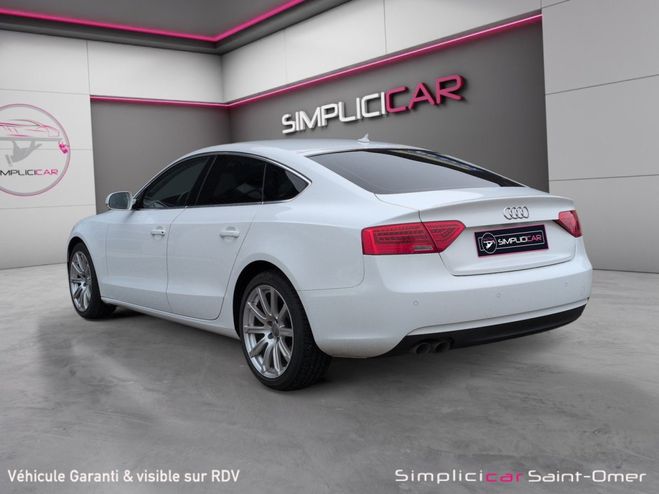 Audi A5 Sportback 2.0 TDI 143 Ambition Luxe gara Blanc de 2013
