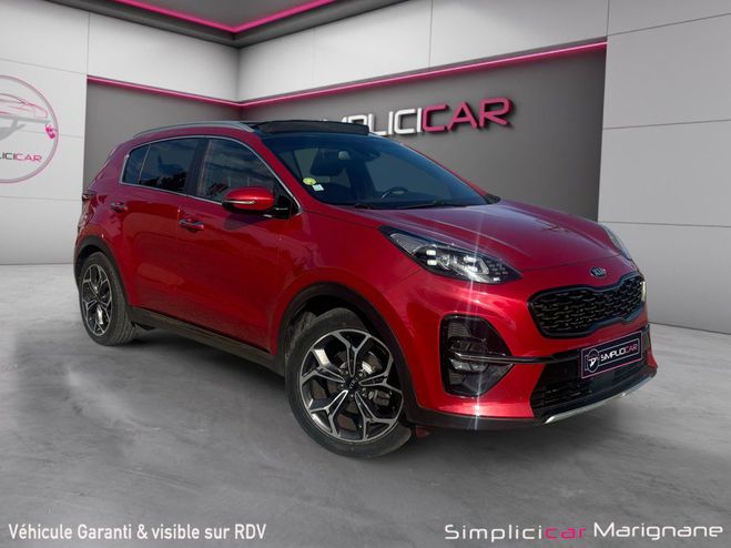 Cliquer pour voir la photo suivante Kia Sportage 1.6 CRDi 136 ISG 4x2 DCT7 GT Line Premiu Rouge de 2018