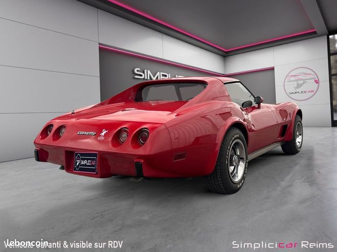 Chevrolet Corvette C3 V8 350Ci STINGRAY Rouge de 1977