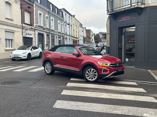 Volkswagen T Roc CABRIOLET 1.5 TSI EVO 150 Start/Stop DSG Rouge de 2023