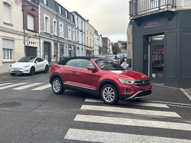Volkswagen T Roc CABRIOLET 1.5 TSI EVO 150 Start/Stop DSG Rouge de 2023