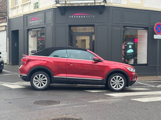 Volkswagen T Roc CABRIOLET 1.5 TSI EVO 150 Start/Stop DSG Rouge de 2023