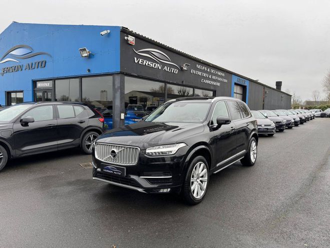 Cliquer pour voir la photo suivante Volvo XC90 D4 190 7PL GPS TOIT PANO HUD CAM 360 CRO NOIR de 2016