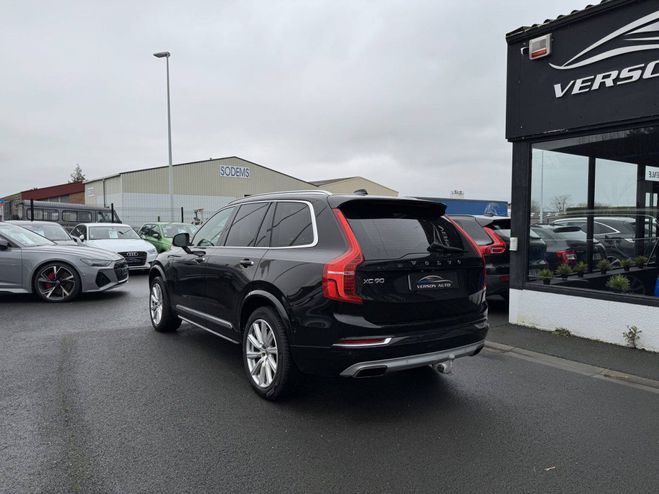 Volvo XC90 D4 190 7PL GPS TOIT PANO HUD CAM 360 CRO NOIR de 2016