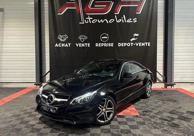 Mercedes Classe E Coupe 220 CDI Sportline 7GTronic Noir de 2013