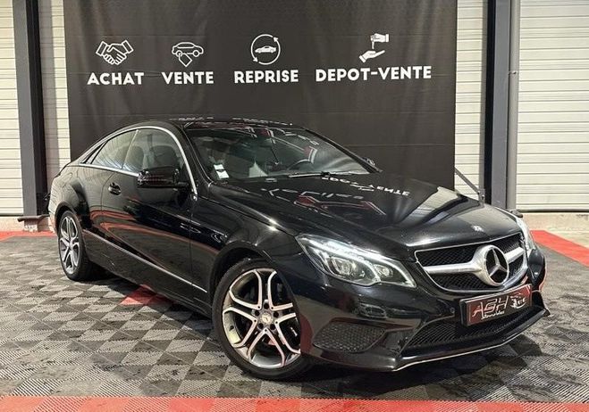 Mercedes Classe E Coupe 220 CDI Sportline 7GTronic Noir de 2013