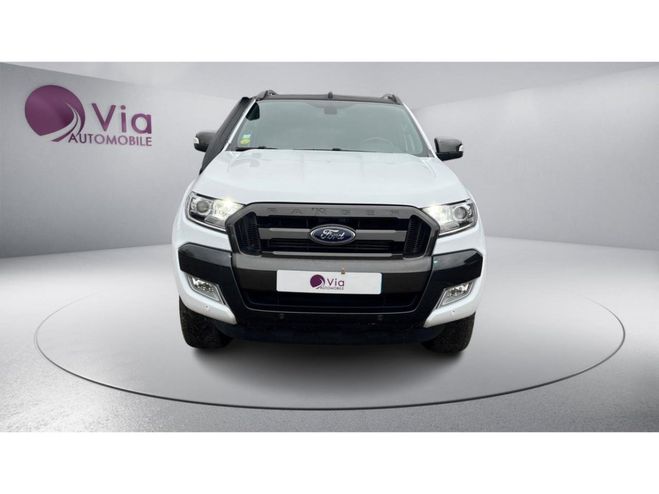 Ford Ranger 3.2 TDCi 200 SUPER CABINE Wildtrak - GPS BLANC de 2017