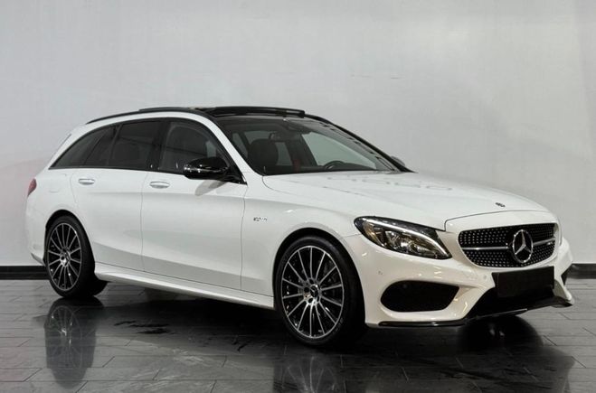 Mercedes Classe C break 43 Mercedes-AMG 9G-Tronic 4Matic Blanc de 2016
